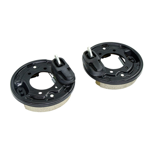 Driver & Passenger Side Brake Shoes Assembly for Golf Cart Club Car (set of 2) #101823301 101823302