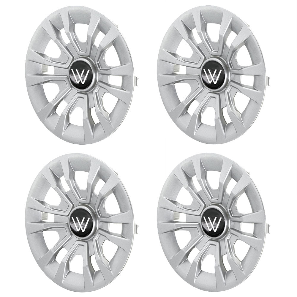 Universal 8'' Golf Cart Rim Cover Hub Caps Wheel Cover for Most Golf Carts Accessories 8 Inch (set of 4)