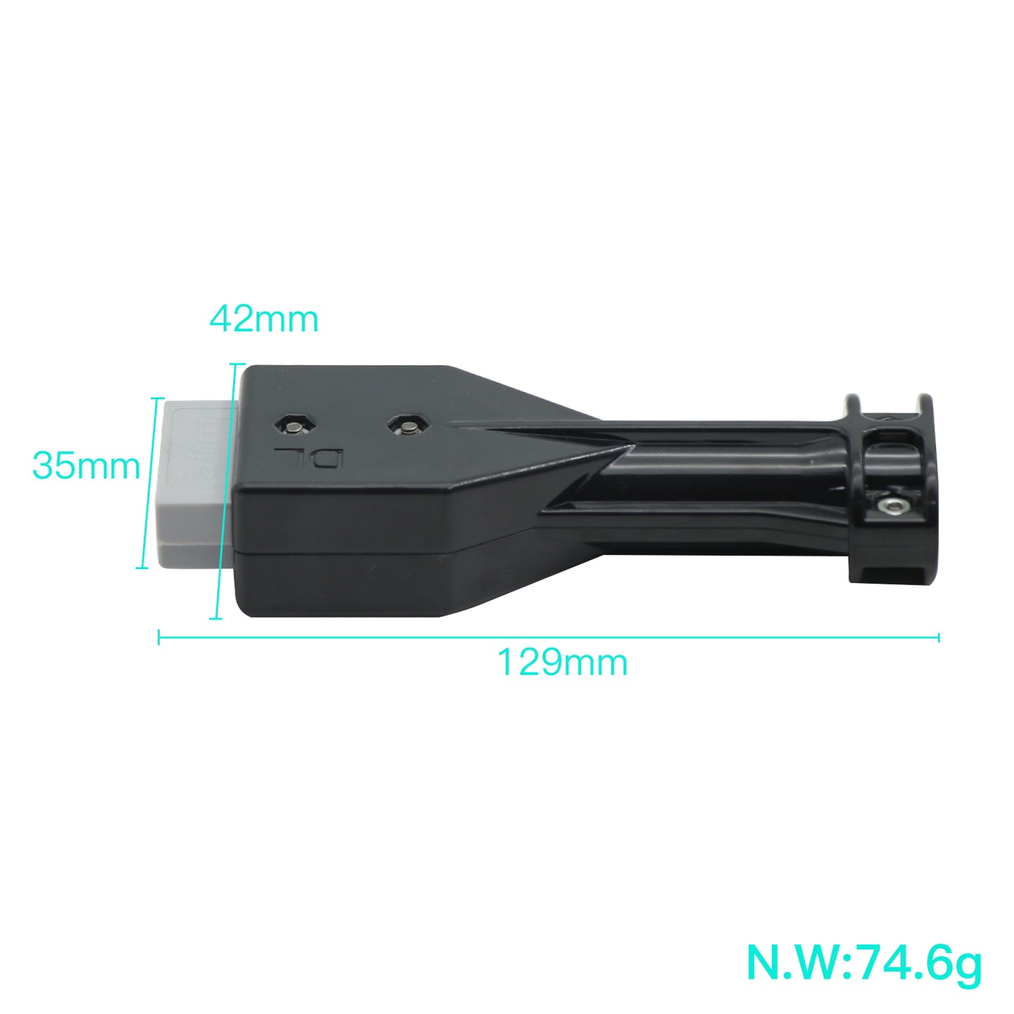 Electric Golf Cart Accessories Charger Plug with Sheath for EZGO TXT DCS 18972-G1+28030-G01