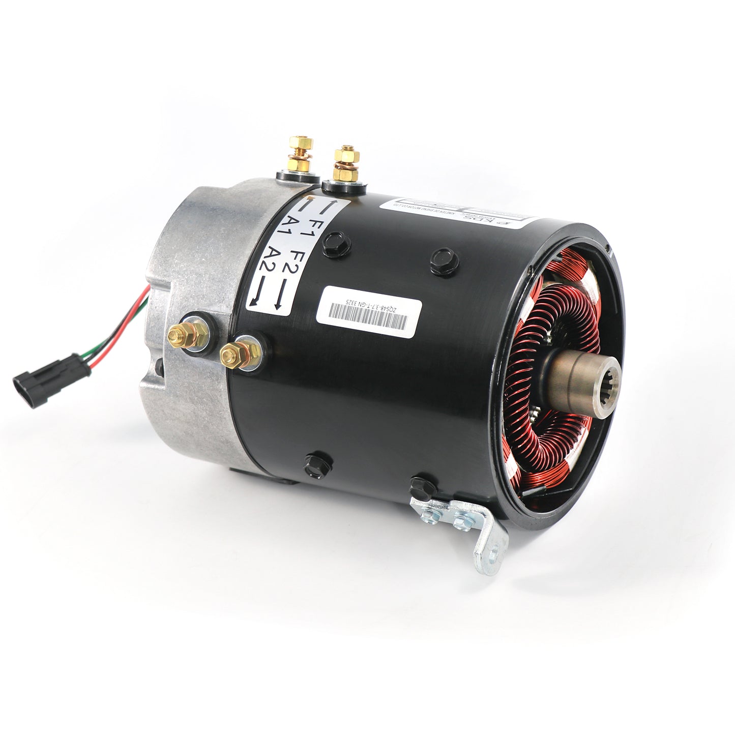 ZQS48-3.7-T-GN 48V DC Electric 3.3HP Motor for Golf Cart Club Car DS and Precedent 1996-UP 103572501 102240102