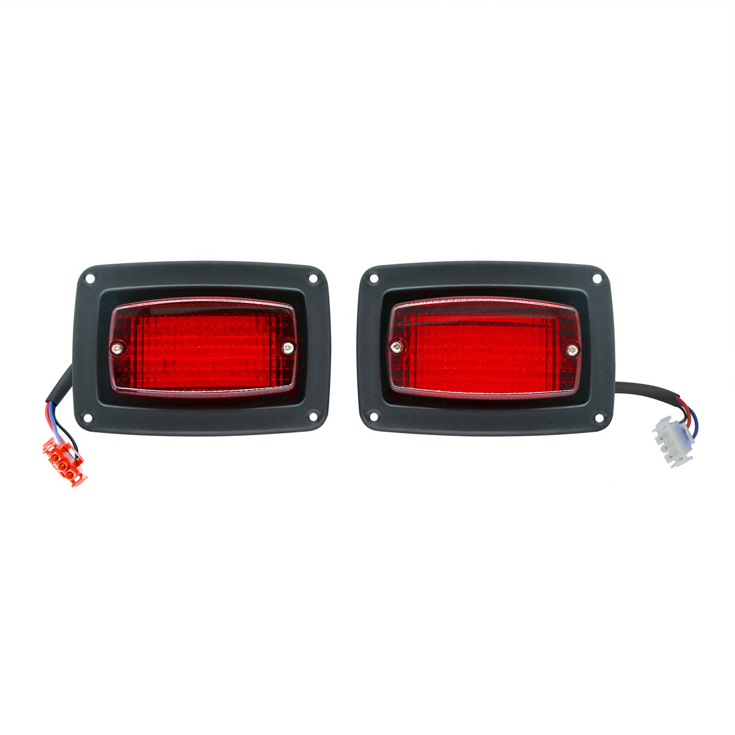 LED Tail Light Kit for Club Car DS 1982-Up Golf Cart with 3 Wire Club Car Taillights OEM 1017035