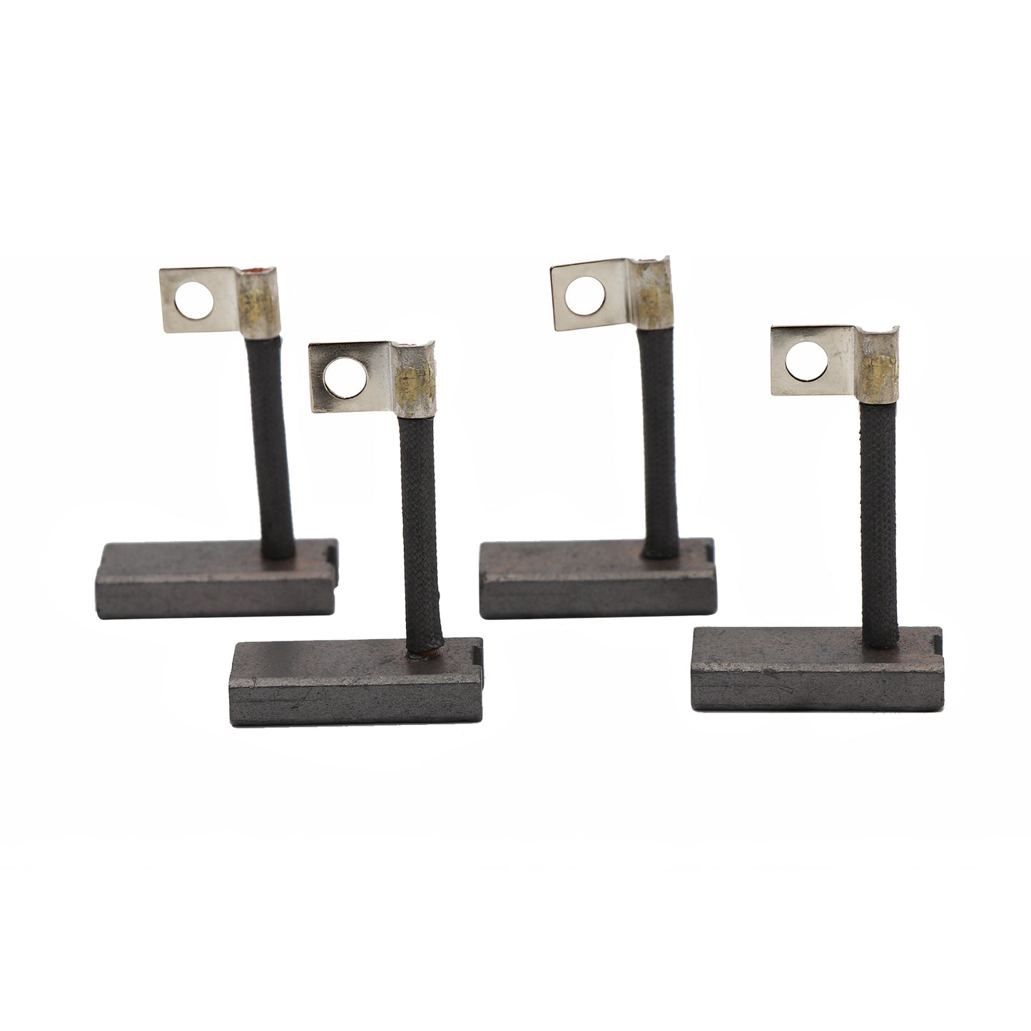 Golf Cart Starter Generator Brushes Set Motor Brushes Compatible with EZGO Gas (1978-up), Club Car Gas (1984-up), Yamaha Gas (G1-G29), OEM # 81-81200, 26658G01, 101869302, JF2-81111-00-00