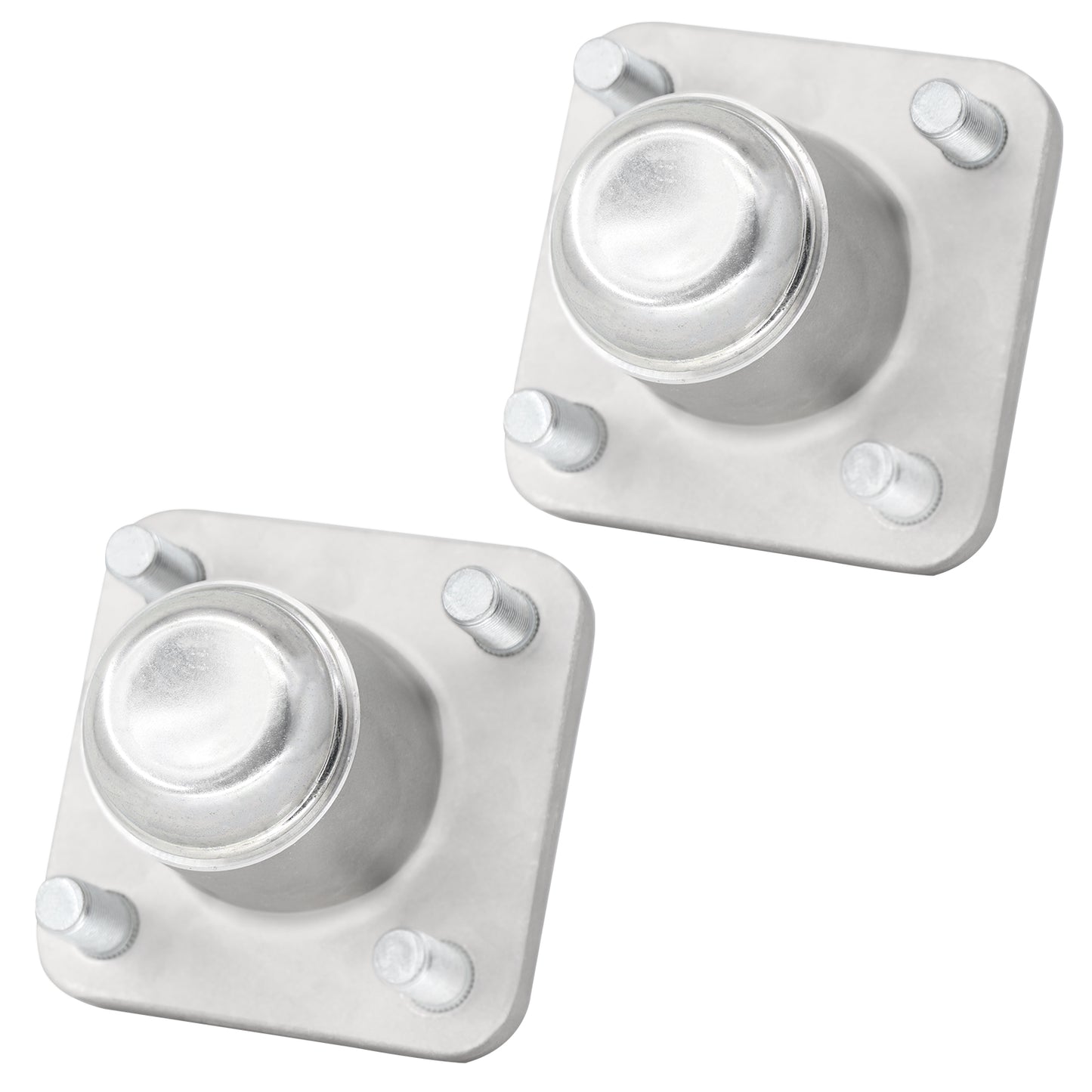 2 Pack Front Wheel Hub Assembly for Club Car DS Golf Cart 1974-2003, Replace OEM 1011892