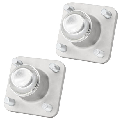 2 Pack Front Wheel Hub Assembly for Club Car DS Golf Cart 1974-2003, Replace OEM 1011892