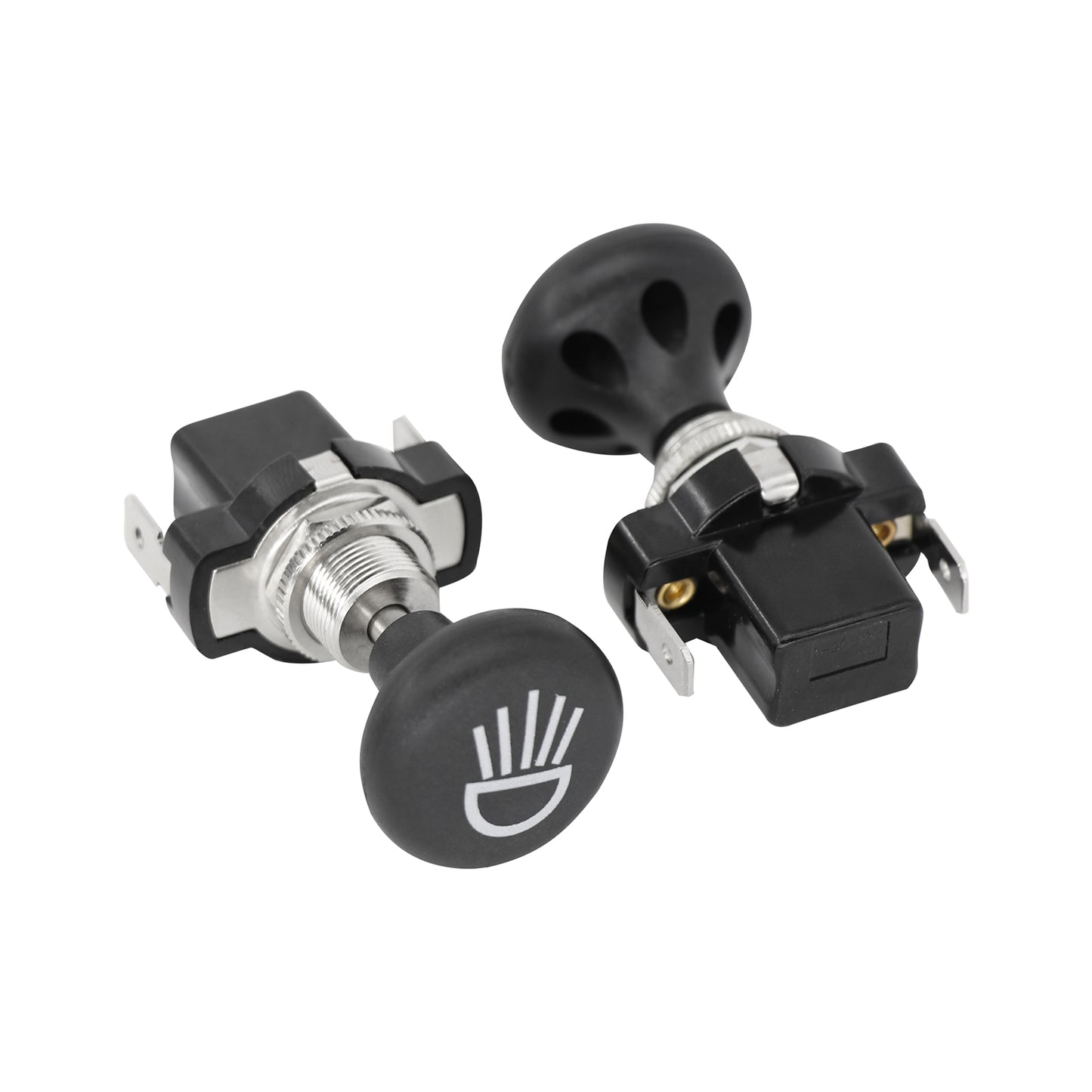 Golf Cart Push/Pull Headlight Switch Button Fit for Club Car EZGO YMH Golf Carts- OEM#4034