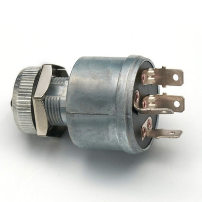 EZGO TXT Ignition Switch, EZGO TXT Key with Switch, Suitable for 1981-up EZGO TXT, Medalist, Workhorse, ST, Shuttle, and Marathon; Replace OEM #33639-G01