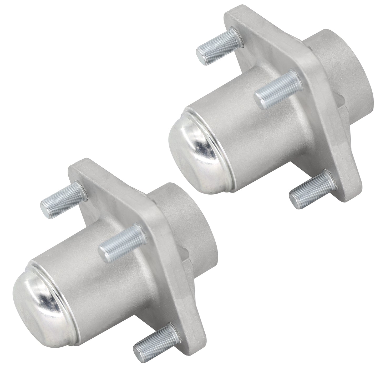 2 Pack Front Wheel Hub Assembly for Club Car DS Golf Cart 1974-2003, Replace OEM 1011892
