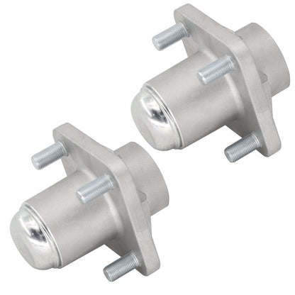 2 Pack Front Wheel Hub Assembly for Club Car DS Golf Cart 1974-2003, Replace OEM 1011892