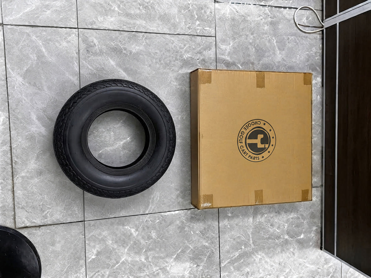 CHOOEE GOLF CART PARTS Golf Cart Tire Wheel 18X8.5-8 4PR w 4x4"