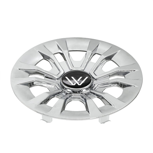 8" Rim Cover Club Car EZGO YAMAHA Deep Chrome Hub Caps Wheel Cover for Most Golf Carts Accessories 8 Inch (set of 4)