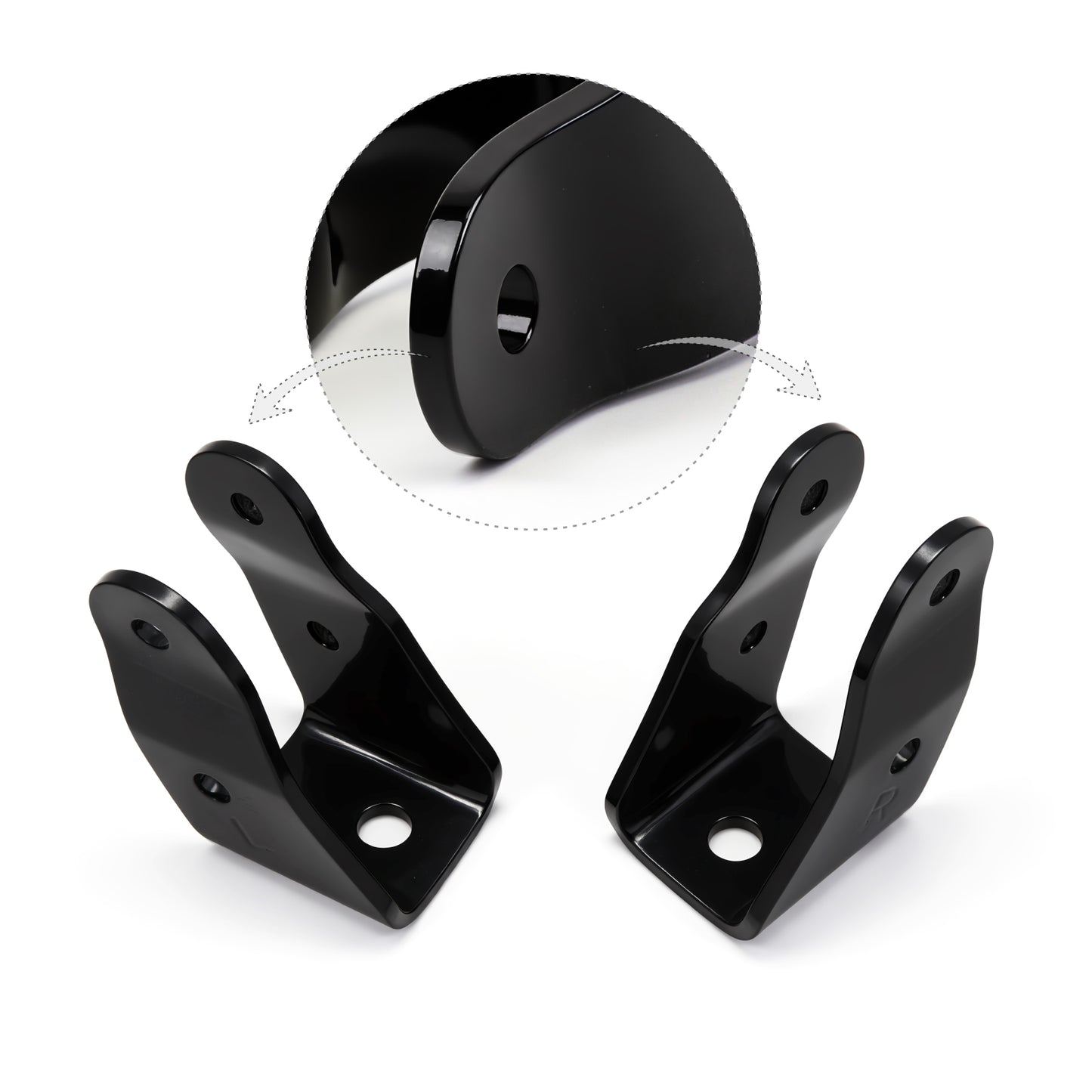 Golf Cart Upper Clevis Assembly for Club Car Precedent 2004-Up and Tempo 2018-Up G&E Models Driver Side Passenger Side OEM 1022897-01, 1022896-01