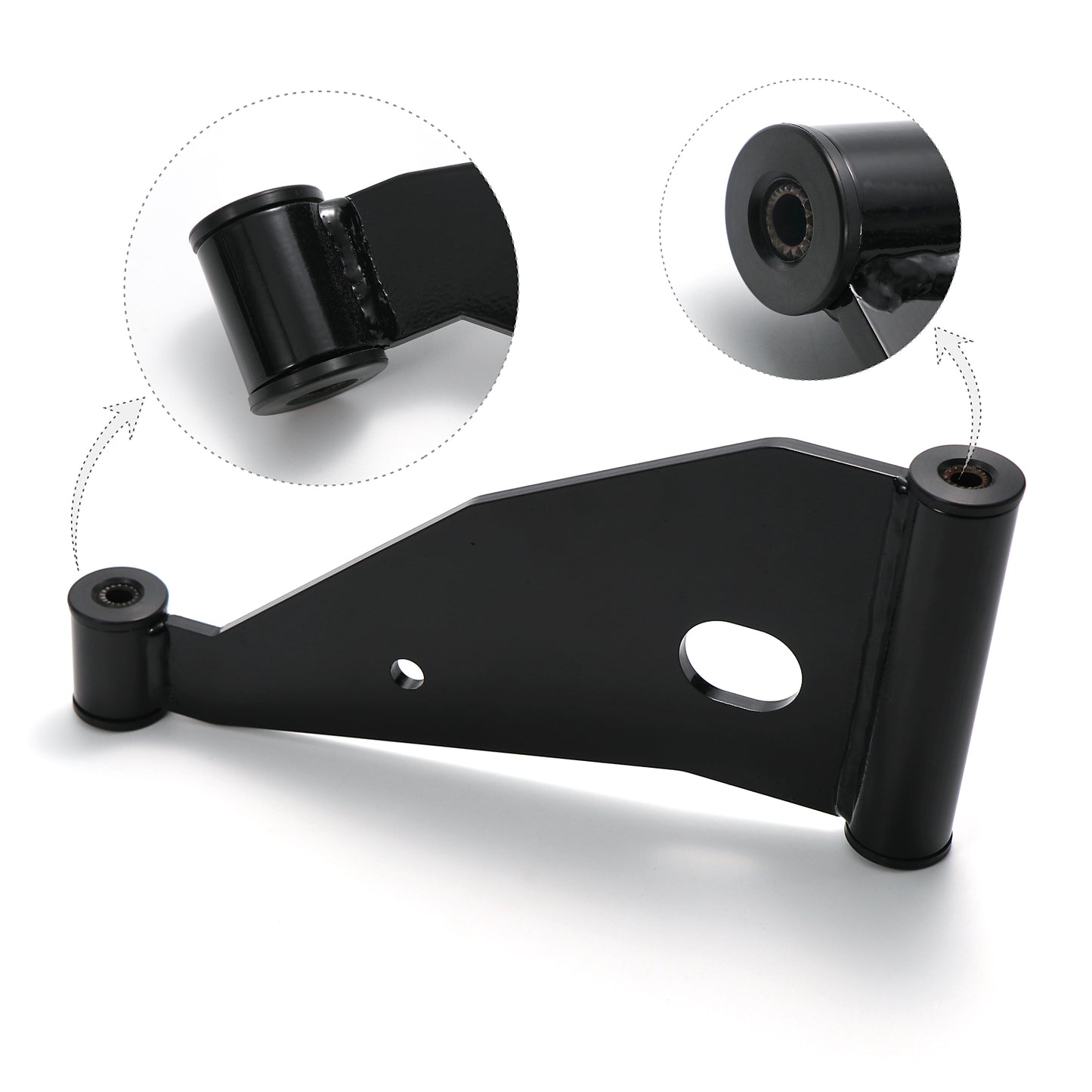 Control Arm Delta A-Plate With Rubber Sleeve Iron Sleeve for Golf Car Club Car Precedent 2004-UP 102287301 103388501