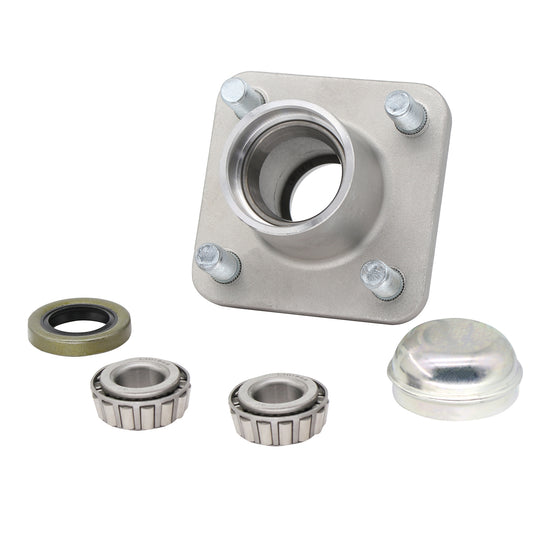 2 Pack Front Wheel Hub Assembly for Club Car DS Golf Cart 1974-2003, Replace OEM 1011892