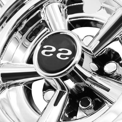 8" Golf Cart Hub Caps Wheel Cover for Most Golf Cart Accessories 8 Inch(Set of 4)