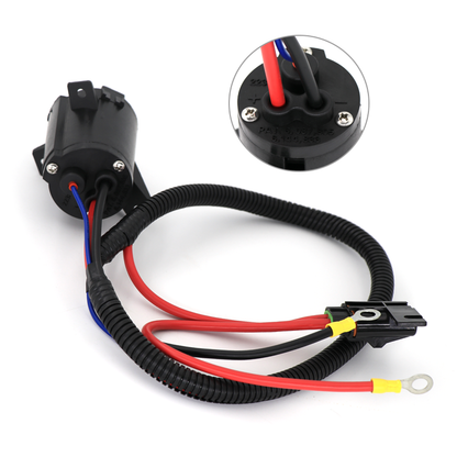 Golf Cart Charger DC Receptacle Suitable for 2014-UP Club Car Precedent/Tempo Electric OEM# 105137401