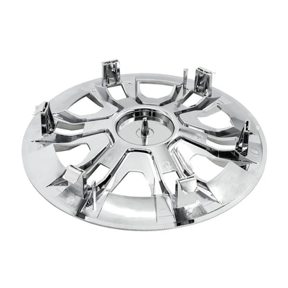 8" Rim Cover Club Car EZGO YAMAHA Deep Chrome Hub Caps Wheel Cover for Most Golf Carts Accessories 8 Inch (set of 4)