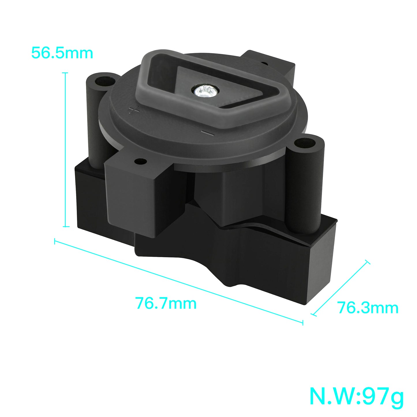 Crow Foot 2 Prong Charger Plug for Yamaha 36 Volt Golf Carts Power Wise Connector, Club Car Crow Foot Receptacle JN4-H6181-00