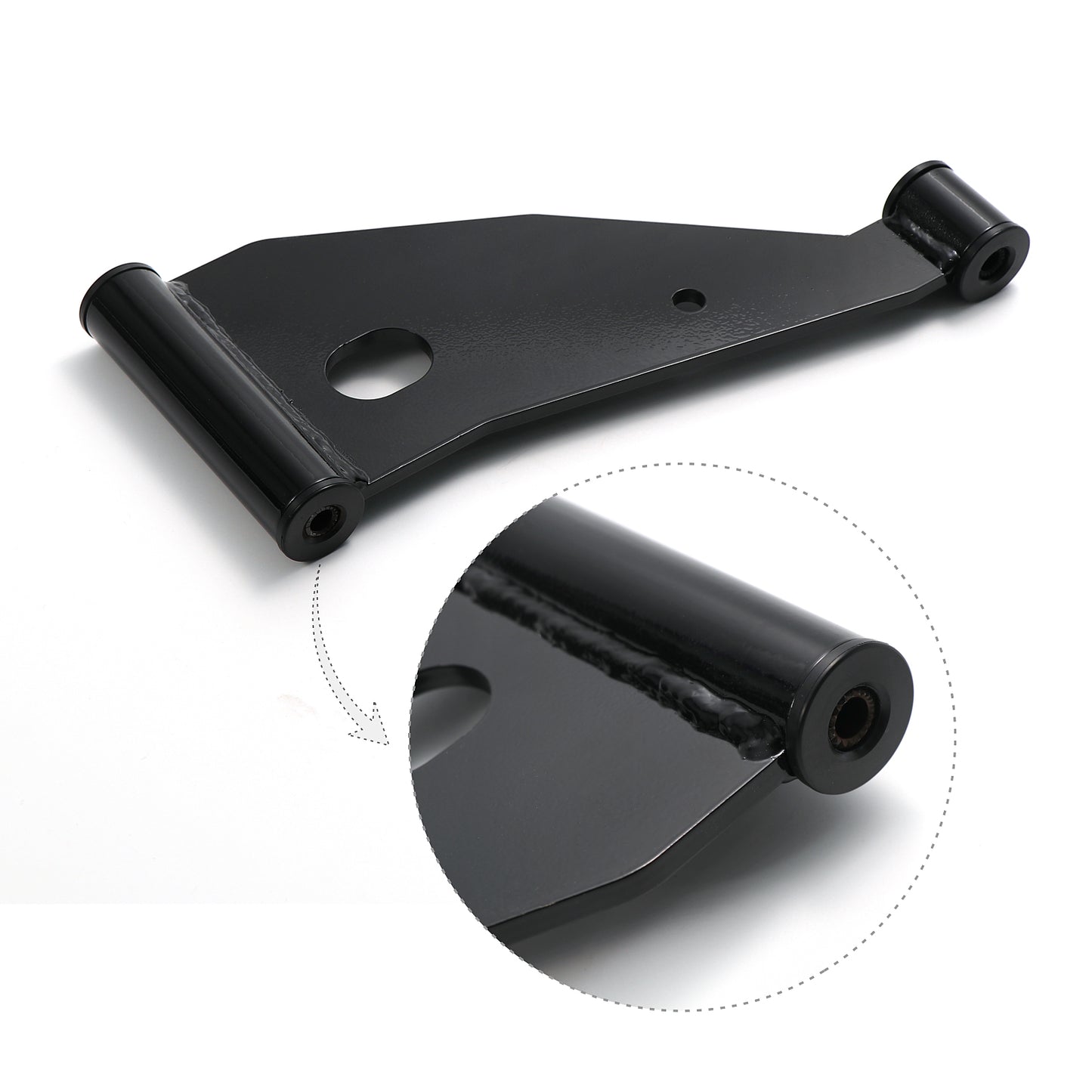 Control Arm Delta A-Plate With Rubber Sleeve Iron Sleeve for Golf Car Club Car Precedent 2004-UP 102287301 103388501