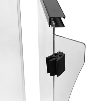 Golf Cart Fold Down Hinge Windshield for Club Car Precedent 2004-UP Clear Windshield OEM#102525101