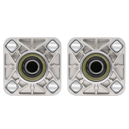 2 Pack Front Wheel Hub Assembly for Club Car DS Golf Cart 1974-2003, Replace OEM 1011892