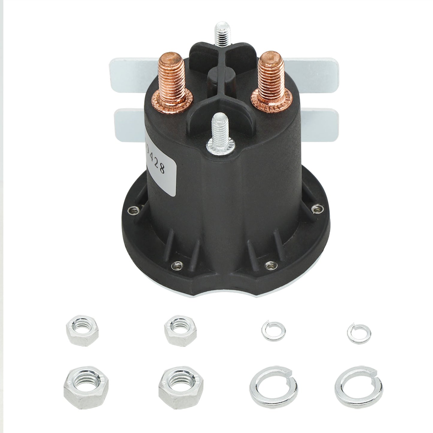 EZGO Golf Cart Accessories RXV 609428 Four Terminal Solenoid Assembly 36 Volt Solenoid
