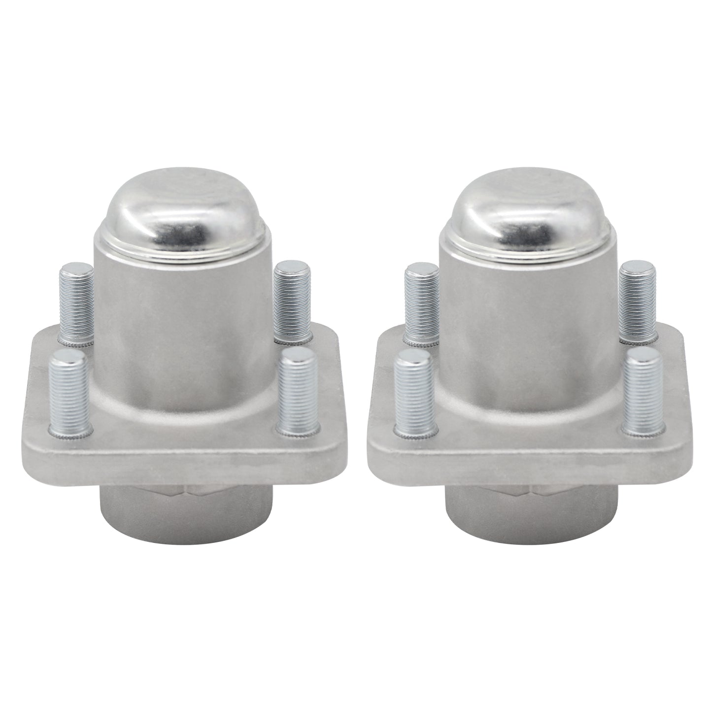 2 Pack Front Wheel Hub Assembly for Club Car DS Golf Cart 1974-2003, Replace OEM 1011892