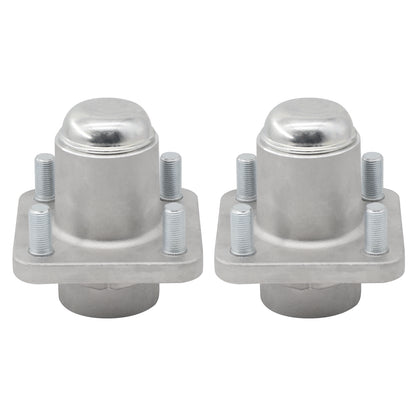 2 Pack Front Wheel Hub Assembly for Club Car DS Golf Cart 1974-2003, Replace OEM 1011892