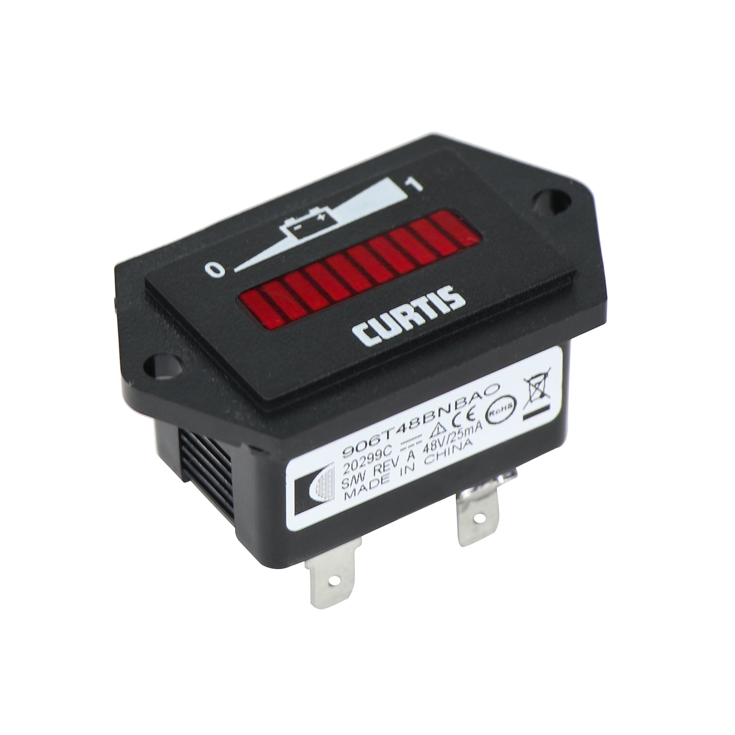 48 Volt CURTIS Led Battery Charge Indicator Meter Fits on Club Car DS&Precedent 48V Electric Golf Carts 101814201