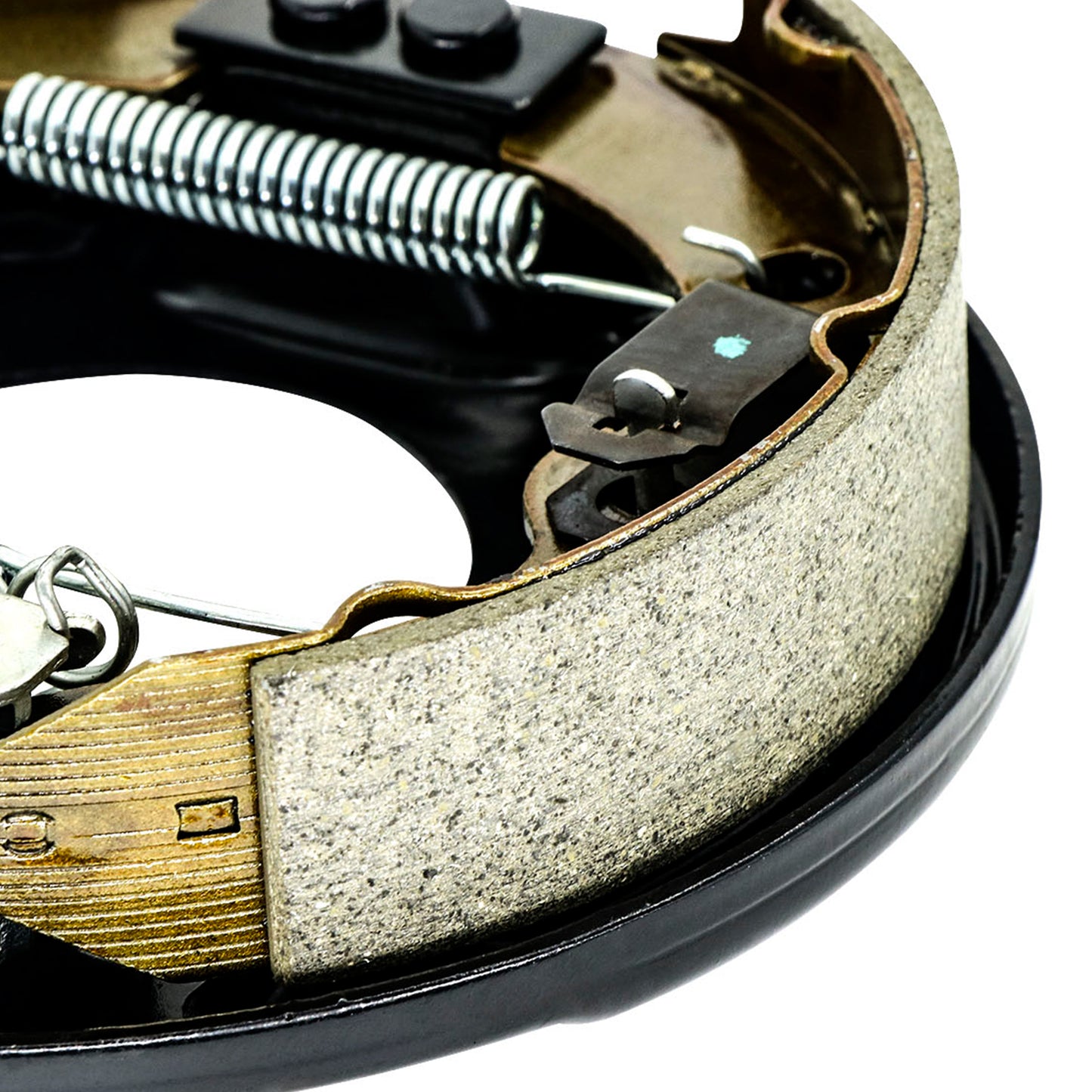 Driver & Passenger Side Brake Shoes Assembly for Golf Cart Club Car (set of 2) #101823301 101823302