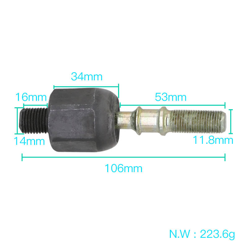 Club Car DS Inner Ball Joint+The nut/Steering Rack Joint Electric Golf Cart Parts 101880201