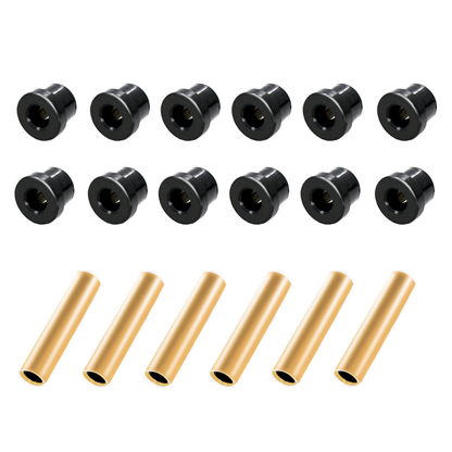 Club Car DS Rear Leaf Spring Bushing Kit, 2 Sets of DS Rear Spring Polyurethane Bushing and Sleeve Kit, Suitable for 1992-Up Club Car DS G&E Golf Cart, OEM# 1015583, 1012303