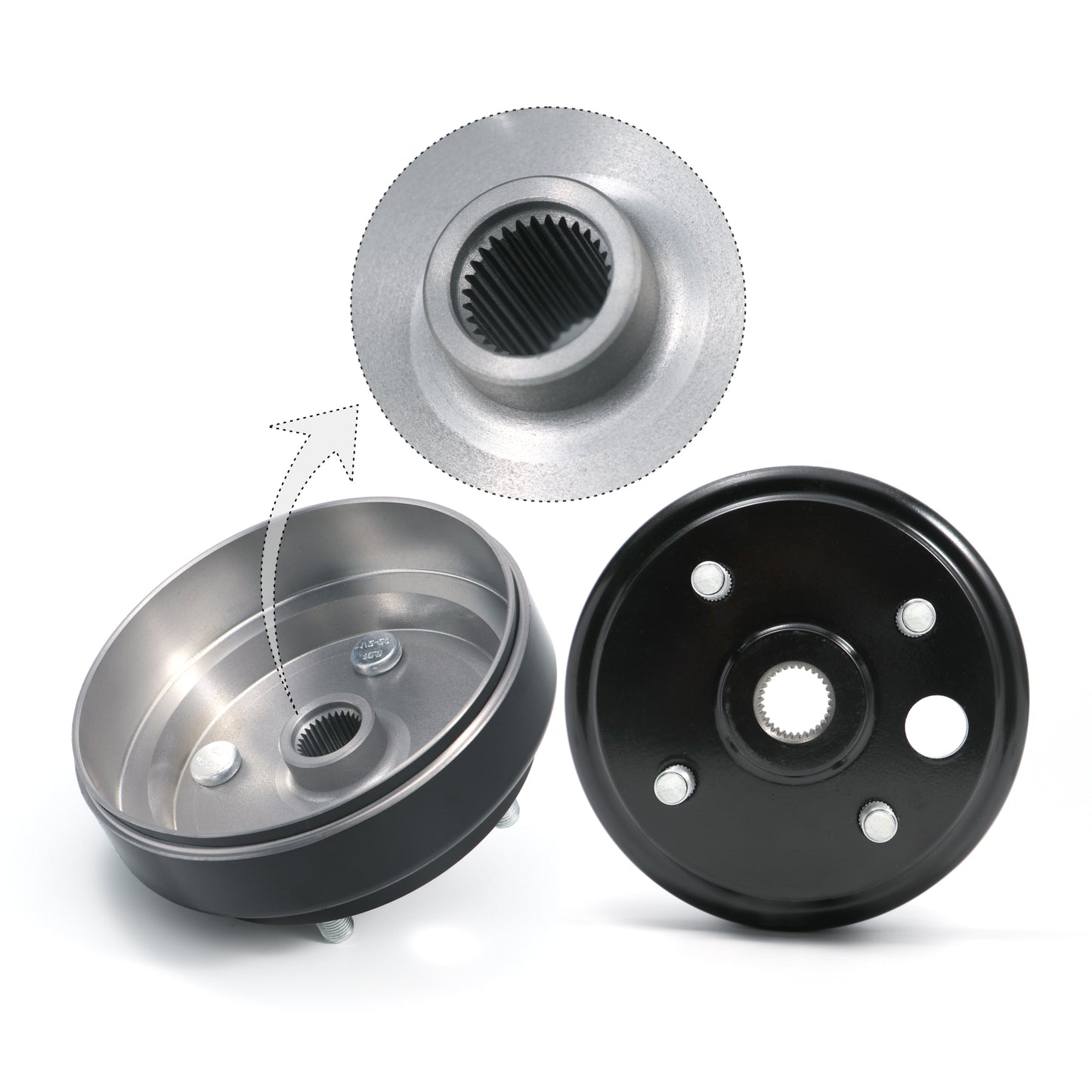 Electric Golf Cart Rear Brake Drum for EZGO TXT 1991-up Rear Brake Drums 21807-G1