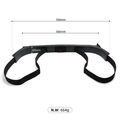 Golf Cart Golf Bag Attachment, Rear Seat Bag Holder Strap Rack Assembly 71851-G01 for EZGO Golf Cart TXT DCS/PDS