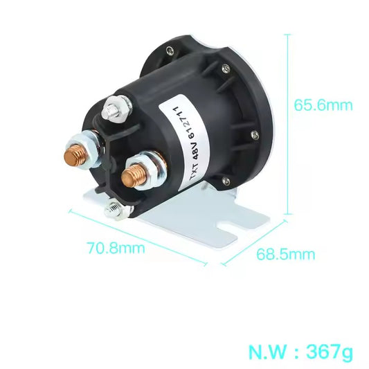 Golf Cart Parts Accessories 48V 4-Terminal Solenoid Fits for EZGO TXT Electric Models 2010+ 612711