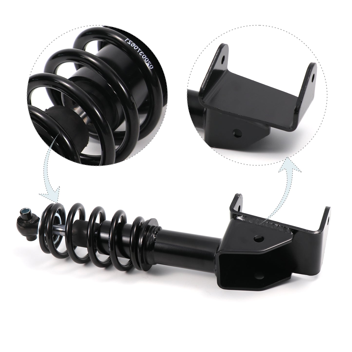 Golf cart compatible with YAMAHA front shock absorber (set of 2) JW2-F3390-00 JW2-F3350-00