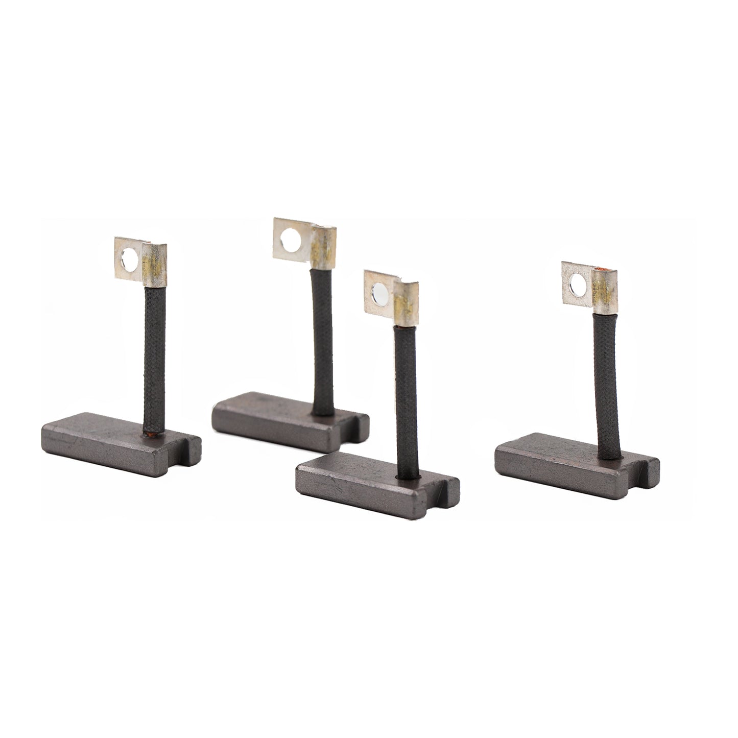 Golf Cart Starter Generator Brushes Set Motor Brushes Compatible with EZGO Gas (1978-up), Club Car Gas (1984-up), Yamaha Gas (G1-G29), OEM # 81-81200, 26658G01, 101869302, JF2-81111-00-00